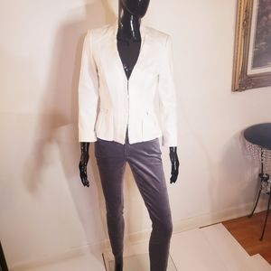 White House Black Market SUIT Blazer n Velvet Legging, Sweater, Tunic, Tops